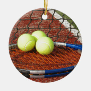 Tennis Keramisch Ornament