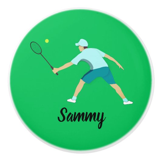 Tennis Keramische Knop (Voorkant)