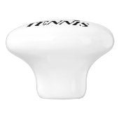 Tennis Keramische Knop (Zijkant)