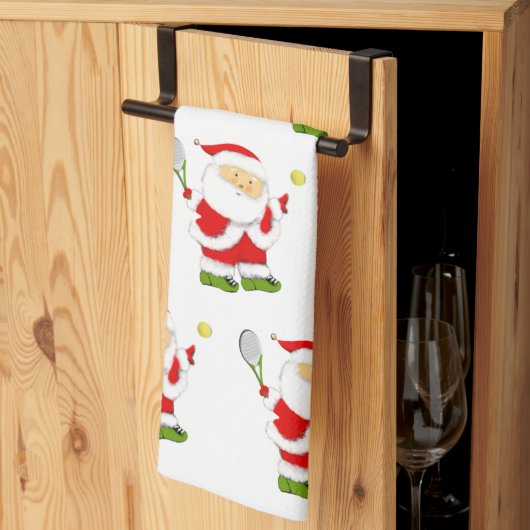 Tennis Kerst Handdoek (Derde Gevouwen)