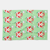 Tennis Kerst Keukendoek Theedoek (Horizontaal)