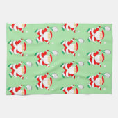 Tennis Kerst Keukenhanddoek (Horizontaal)