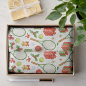 Tennis Kerstbal en racket geschenken voor Party Tissuepapier (Geschenk)