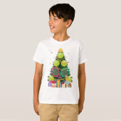 Tennis Kerstboom Xmas T-shirt (Voorkant volledig)
