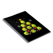 tennis kerstboomgeschenken notitieboek (Rechterzijde)