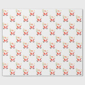 Tennis kerstcadeau cadeaupapier (Vlak)