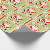 Tennis kerstcadeau cadeaupapier (Hoek)