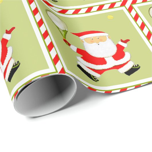 Tennis kerstcadeau cadeaupapier (Rol Hoek)
