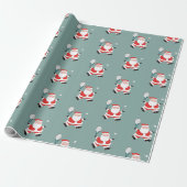 Tennis Kerstcadeau Inpakpapier (Uitgerold)