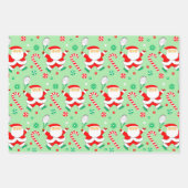 Tennis Kerstcadeau Inpakpapier Vel (Voorkant)