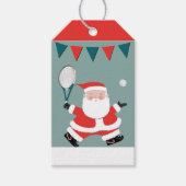 Tennis Kerstcadeau Labels Cadeaulabel (Voorkant)