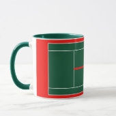 Tennis Kerstcadeau Mok (Links)