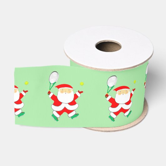 Tennis Kerstcadeau Satijnen Lint (Spoel)