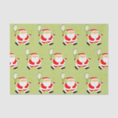 Tennis Kerstcadeau Tissuepapier (Voorkant)
