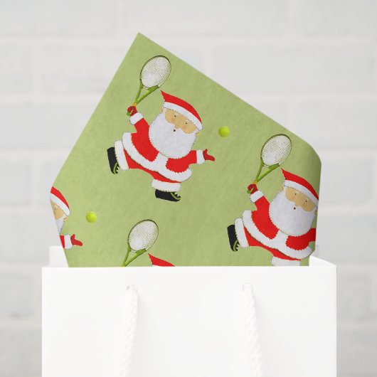 Tennis Kerstcadeau Tissuepapier (Cadeauzakje)