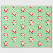 Tennis Kerstcadeauverpakking Papier (Vlak)