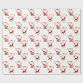 Tennis-kerstfeestcadeautje Cadeaupapier (Vlak)