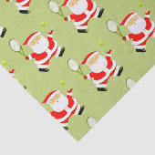 Tennis-kerstfeestcadeautje Tissuepapier (Detail)