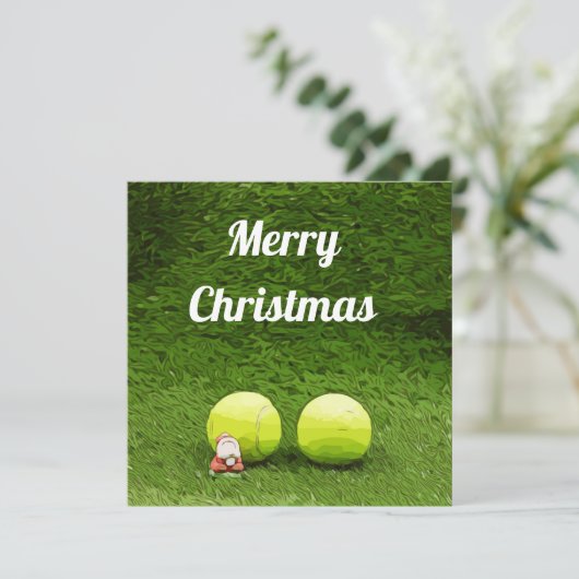Tennis-kerstfeestdag (Staand voorkant)