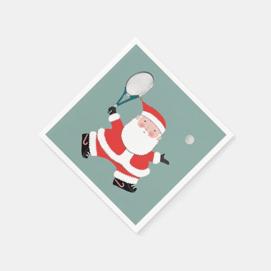 Tennis-kerstfeestdag Servet (Hoek)