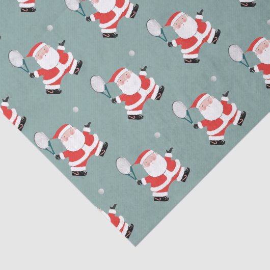 Tennis-kerstfeestdag, tijdpapier tissuepapier (Detail)