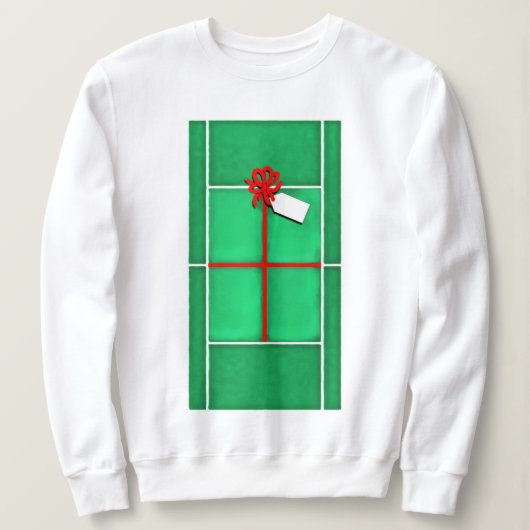 Tennis-kerstfeestdag Trui (Design voorkant)