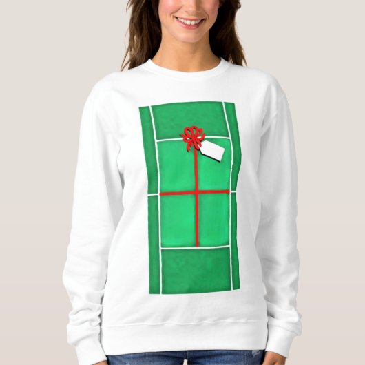 Tennis-kerstfeestdag Trui (Voorkant)