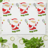 Tennis-kersthanddoek Theedoek (Gevouwen)