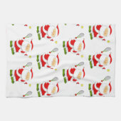 Tennis-kersthanddoek Theedoek (Horizontaal)