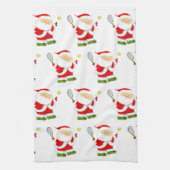 Tennis-kersthanddoek Theedoek (Verticaal)