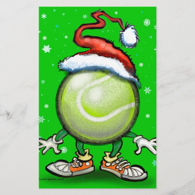 Tennis Kerstmis (Voorkant)