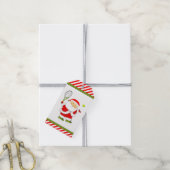 Tennis Kerstmis Cadeaulabel (Met Touw)