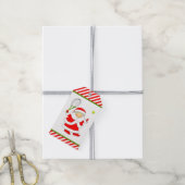 Tennis Kerstmis Cadeaulabel (Met Touw)