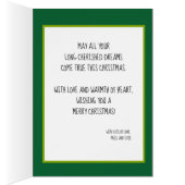 Tennis 🎾 ❄️ Kerstmis, groen, rood en wit (Binnen (Rechts))