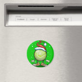 Tennis Kerstmis Magneet (Insitu (Vaatwasser))