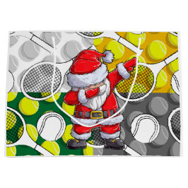 Tennis Kerstmis met Sinterklaas en racket Groot Cadeauzakje