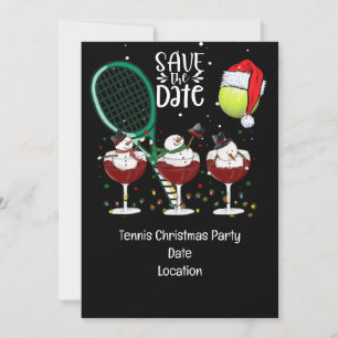 Tennis Kerstmis met Sinterklaas Meestal Waarschijn Kaart