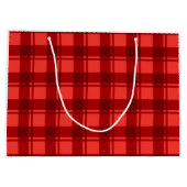 Tennis Kerstmis met tennisbal Santa Claus Groot Cadeauzakje (Achterkant)