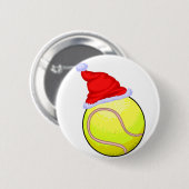 Tennis Kerstmis Ronde Button 5,7 Cm (Voorkant /achterkant)