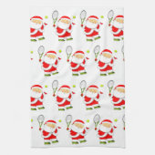 Tennis Kerstmis Theedoek (Verticaal)