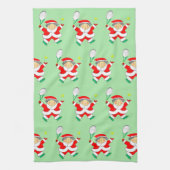 Tennis Kerstmis Theedoek (Verticaal)