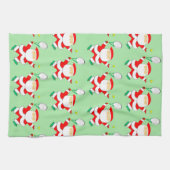 Tennis Kerstmis Theedoek (Horizontaal)