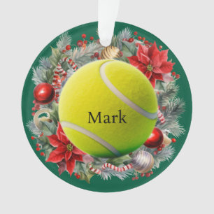 Tennis Kerstmis thema Ornament