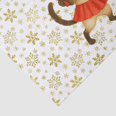 Tennis Kerstmug Kat Liefhebbers Tissuepapier (Detail)