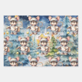 Tennis kerstthema inpakpapier vel (Voorkant)