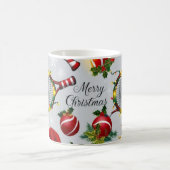 Tennis kerstthema koffiemok (Center)