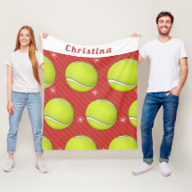 Tennis Kerstwinter Stijl op maat van rood