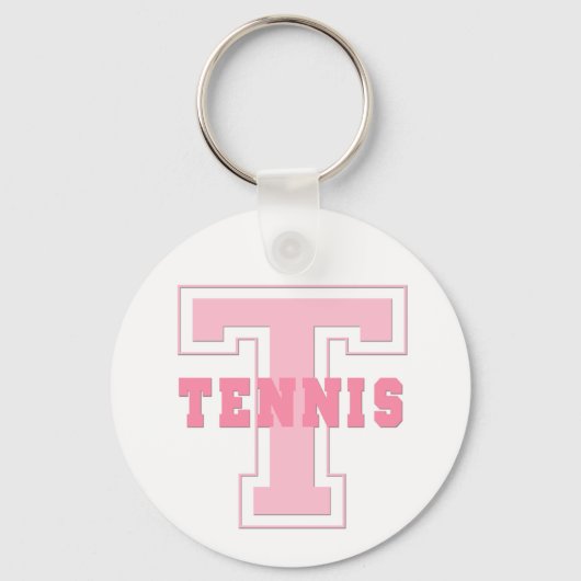 Tennis Keyring Sleutelhanger (Voorkant)