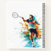 Tennis kids Notitieboek (Achterkant)