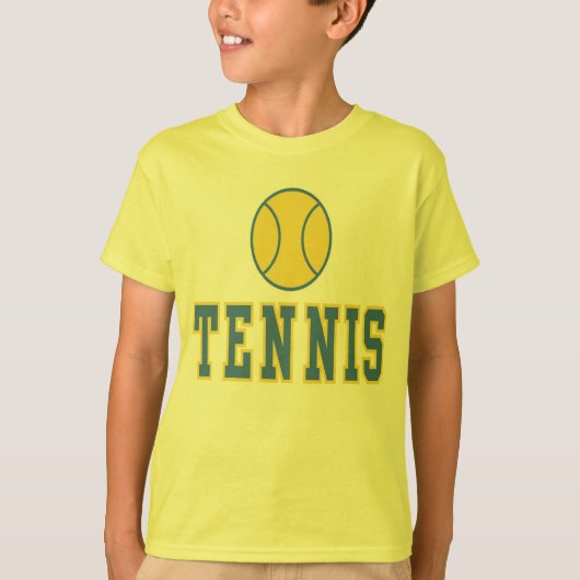 Tennis Kinder T-shirt (Voorkant)